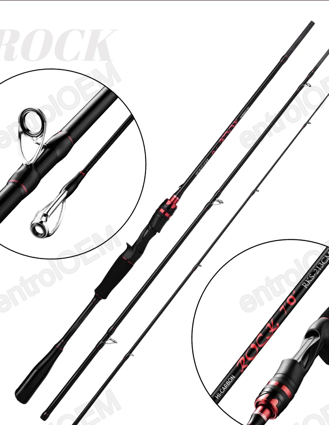 RK series lure rod — existing model