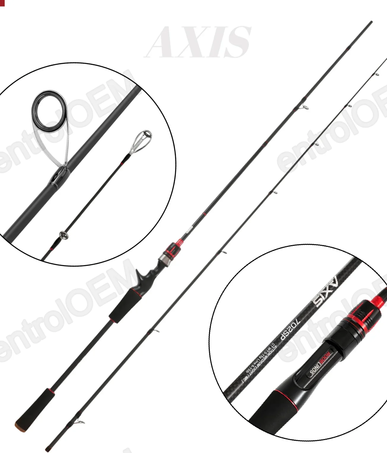 S662MML series lure rod — existing model
