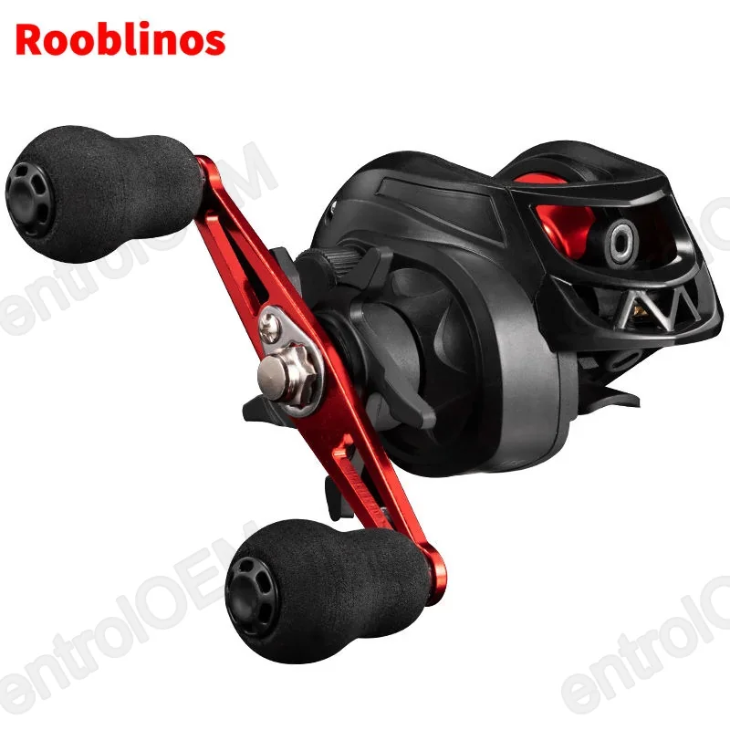 AC-2000 7.2:1 High Speed 8kg Max Drag Ultralight Bait Casting Fishing Reel Lure Fishing River Saltwater Baitcasting Reels