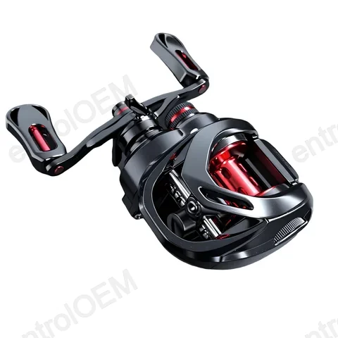 Entrol PL7.0:1 Ultralight Spinning Reel Dual Magnetic Brake Drop Wheel Left Hand Aluminum Alloy River/Stream Budget-Friendly