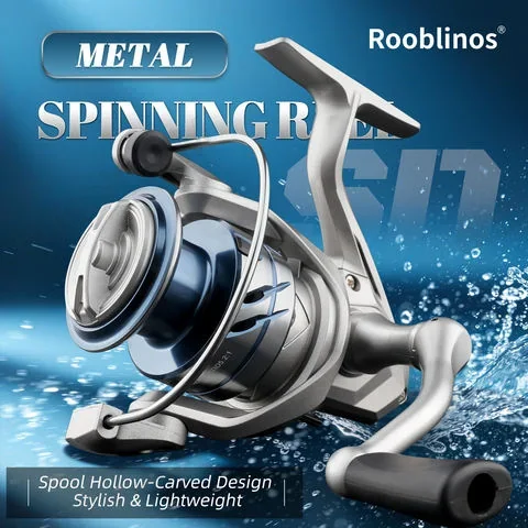 Entrol SD 1000-7000 Left Hand Spinning Reels Ultralight Aluminum Nylon Saltwater Freshwater River Surf Fishing Reels for
