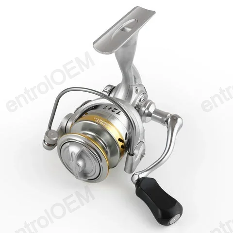 GW800 High Quality Left Hand Spinning Reel 5.2:1 Gear Ratio Metal Construction 140g Lightweight for Long-Distance Fishing