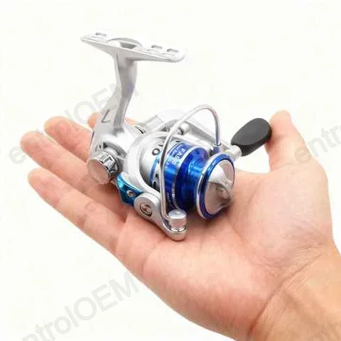 Robnos FA500 5.2:1 500 Series Fly Fishing Reel Spinning Reel Left Hand Aluminum Alloy Ultralight River Use Anti-Reverse System