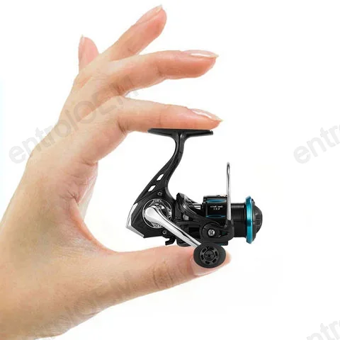 Entrol HF800 HF2500S 4+1BB Left Hand Spinning Fishing Reel Stream River Nylon 5.2:1 Gear Ratio Lightweight Ultralight