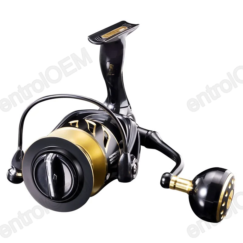 SW Spinning Fishing Reel Ultralight Surf Reel Saltwater/Freshwater/J River Use Left Hand Aluminum Alloy