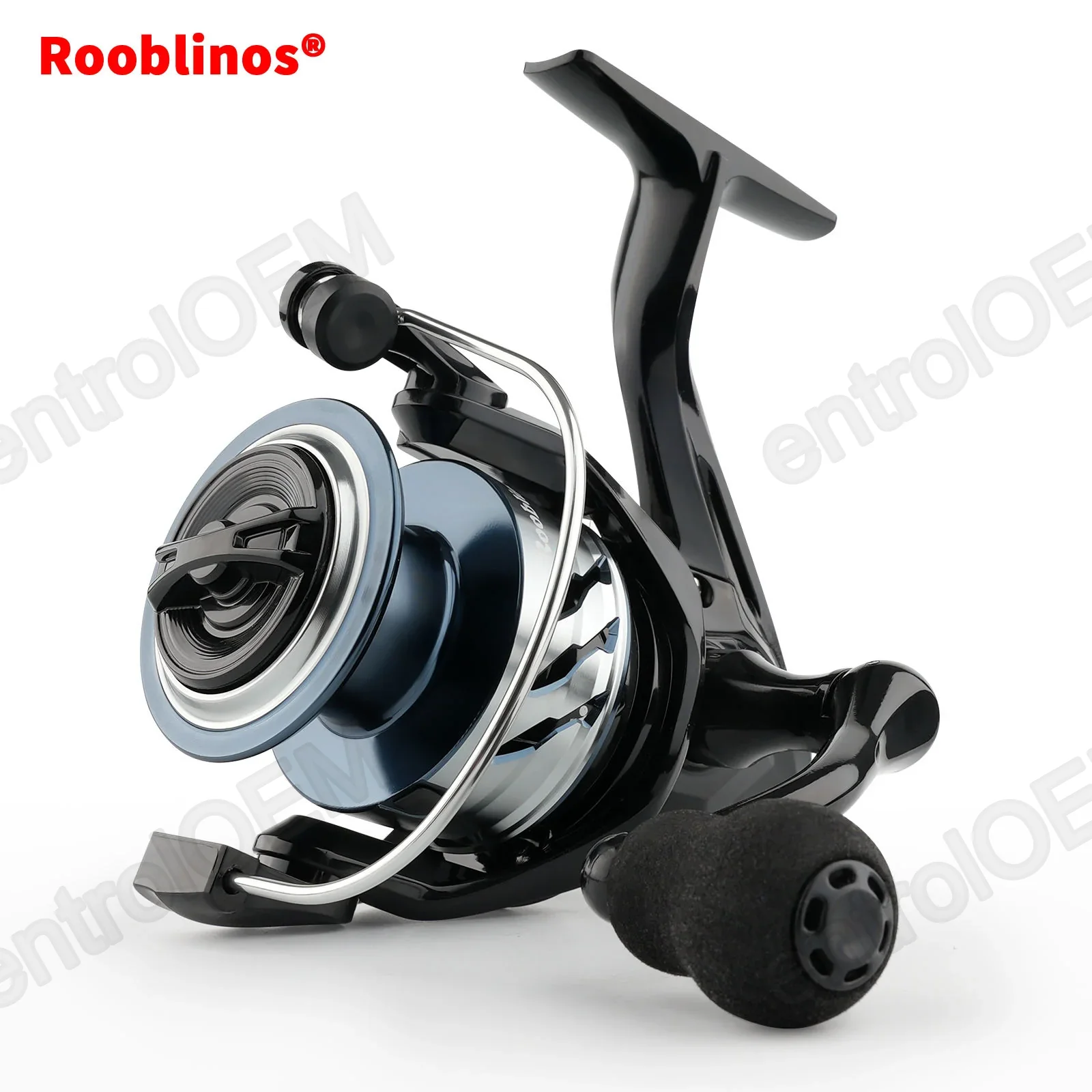 Entrol JOY Spinning Fishing Reel 5.2:1 CNC-machined Spool Lightweight EVA Knob Spinning Reels