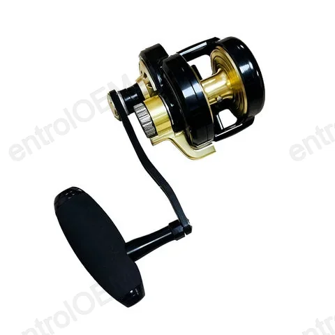 TF High-end Power Handle 9+2BB 6.3:1 Gear Ratio Slow Jigging Reel Trolling Fishing Reel for Left Hand Use Customized Only